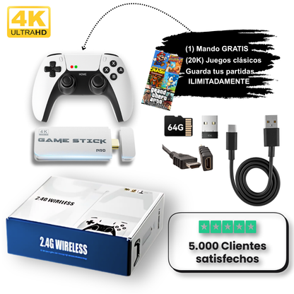 Consola Retro de los 90 con 20.000 Juegos Clásicos